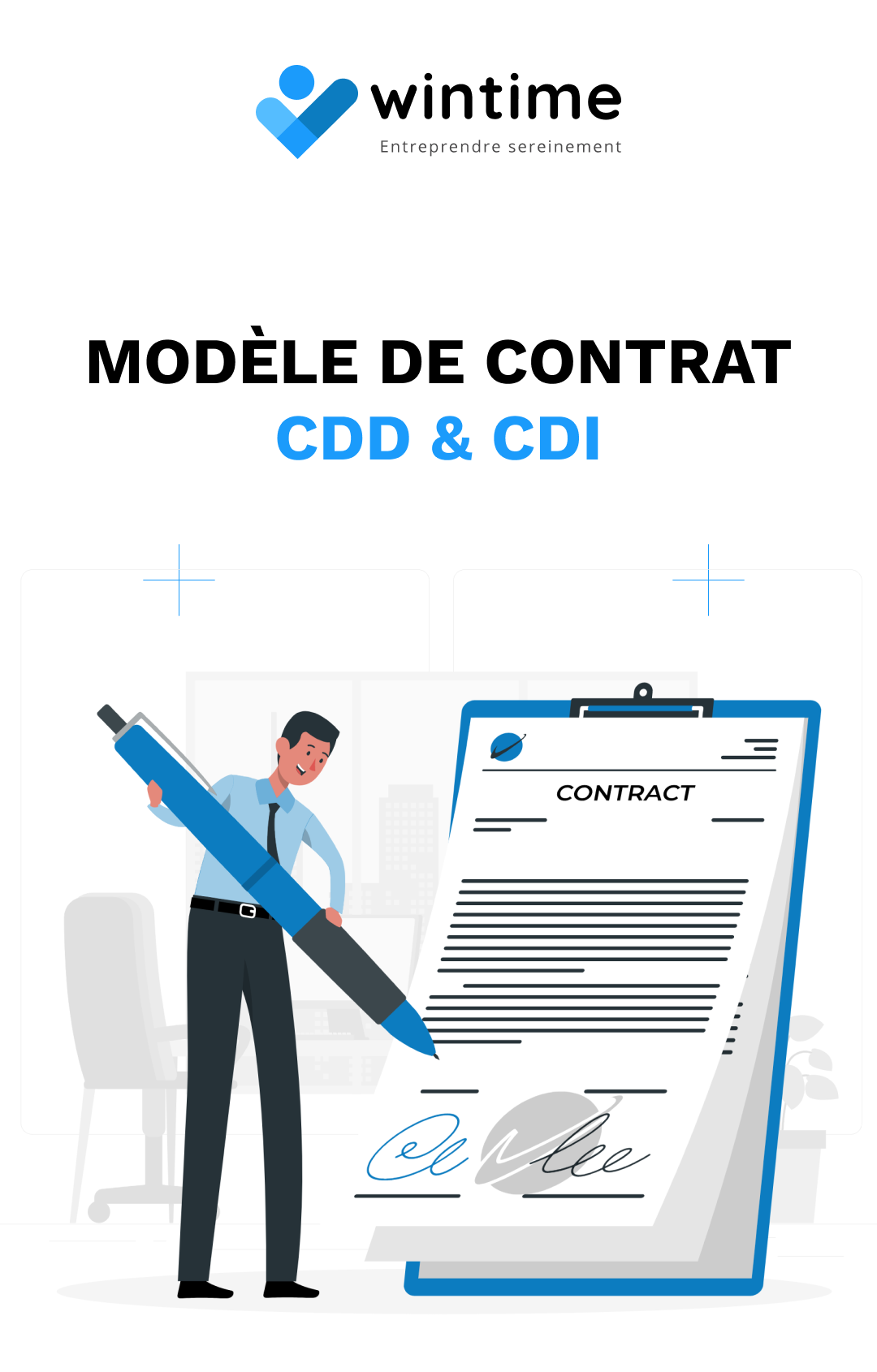 Lp Mod Le Contrat Cdd Et Cdi Wintime