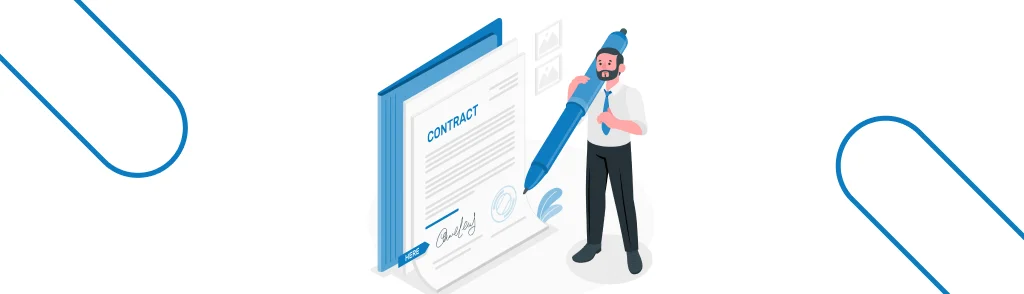 The management lease contract